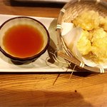 日の出酒場 - 白子の天ぷら