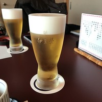 鰻割烹 伊豆栄 不忍亭 - 生ビール