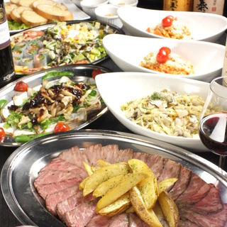 We recommend the "Hospitality Course" which brings together our proud menu♪