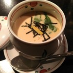 野田岩 - 鰻とふかのひれ入り茶碗蒸