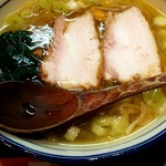 烈志笑魚油 麺香房 三く - 白壺ラーメン　780円