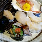 すし処 内海 - 貝づくし