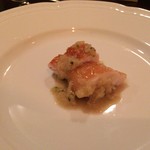 f - 比内地鶏 ももとむね 玉ねぎソース