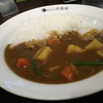 CoCo壱番屋 - 野菜カレー。ライスは200gに減らしました。