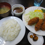 キッチン南海 - 14時からのサービスのカレーも一緒に