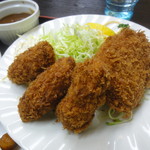 キッチン南海 - カキフライ＋カニクリームコロッケ