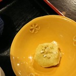 中国山地蕎麦工房 ふなつ - 蕎麦のカスタードクリーム