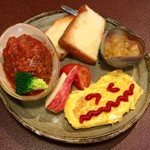 ジャム cafe 可鈴 - ミニプレート(750円)※本日のスープ付きです