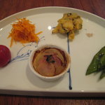 チューリップスープ - 前菜プレート