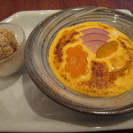 チューリップスープ - ザバイオーネのベジタブルグラタン、ほうじ茶アイス