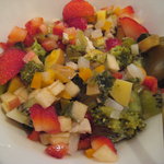 チューリップスープ - ワンコ用ごはん・鶏ささみと野菜とフルーツのサラダ