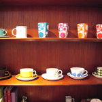 チューリップスープ - コーヒーは好きなカップを選べます