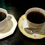 月見山 喫茶ポエム - モーニングセットのコーヒー