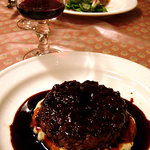 コンコンブル - 豪州産牛挽き肉のステーキとジャガイモのピュレ