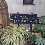 ル・ジャルダン・デュ・ソレイユ - 2階はカフェ