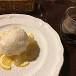 BUCA - BUCA(瀬戸内レモンのソルベ、ブレンドコーヒー)