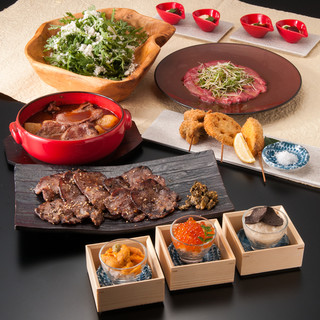 個食 堪能肉寿司 コース 3 000円 税込 ちょっと贅沢に 牛たん料理を刺し 燻製 寿司 炭火焼きで味わう 店内熟成の極上の牛たん料理をどうぞ 全8品 牛たん 伊地知 御茶ノ水ワテラス店 イジチ 新御茶ノ水 居酒屋 食べログ