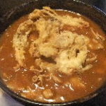 長生庵 - 舞茸天カレー蕎麦