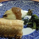 季寄料理よしかわ - 穴子、はたまねぎ