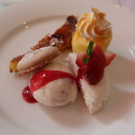 ル・プラ・プリュ - デザートもこのボリューム