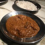 サンバレーホテル - マトンマサラのグレイビー（サービス）