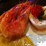 スタンドアップ トリウオ - お通し。もう最初から先制パンチの激ウマ。