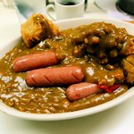 ライスカレー まんてん - ウヰンナーが白いです！！