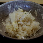 祇園 にし - 釜飯　筍とぐじの土鍋ご飯