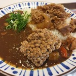 すき家 - 納豆カレー