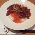 炭焼創作割烹 旬 - 海鮮丼９８０円（税込）