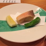 日本料理 たかむら - 甘鯛松笠揚げとししとう