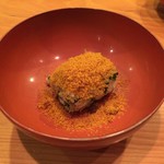 日本料理 たかむら - ちりめん山椒と青菜