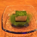 日本料理 たかむら - 豆腐のデザート