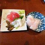 食べ放題の刺し身②