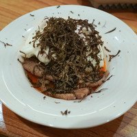 東京肉しゃぶ家 - シャトーブリアンのすき焼きにメレンゲ 