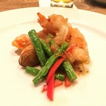 東京チャイニーズ 一凛 - 海老のXO醤炒め