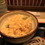 味奈登庵 - 揚げ玉♡