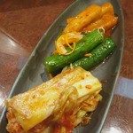 肉料理 大森 - キムチ3種盛