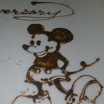 カシータ - デザートのプレートに嬉しい演出♪