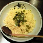 Nanashi - つけ麺 辛口魚粉入(大盛) 780円 のつけ麺