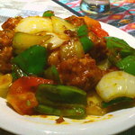 ヒマール チュリ - フライト野菜の炒め物（ちょっと辛め）