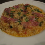 パンチェッタと信州産きのこのリゾット、1,280円