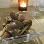 おだいどこ ブルーキャット - 砂ずりのネギ塩こうじダレ