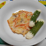 小倉かまぼこ - おいものかき揚げ&しそ巻(*´∀｀)ﾉ