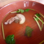 魚信 - 苦い肝吸い～