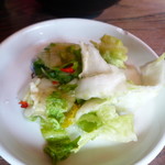 魚信 - 漬物美味いよ！