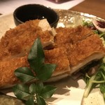 個室 肉割烹 KATANA - 手仕込み若鶏のカツレツ