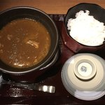 個室 肉割烹 KATANA - 牛すじ煮込みカレー