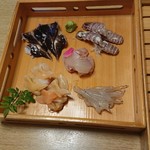 とんかつ 武蔵 - お刺身盛合せ２