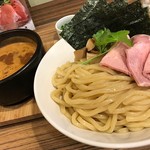 麺屋さくら - 味噌つけ麺全部のせ1.5玉